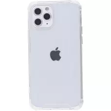 Hülle iPhone 12 / 12 Pro - Bumper Glass TPU Anti-Schock mit Acryl - Transparent