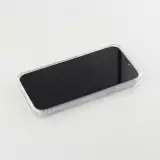 Hülle iPhone 12 / 12 Pro - Bumper Glass TPU Anti-Schock mit Acryl - Transparent