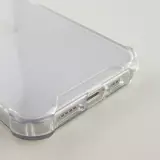 Hülle iPhone 12 / 12 Pro - Bumper Glass TPU Anti-Schock mit Acryl - Transparent