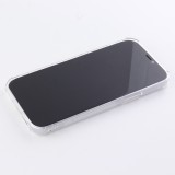 Hülle iPhone 13 mini - Gummi Bumper Kartenhalter - Transparent