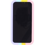 Coque iPhone 12 Pro Max - Silicone jeu éclate bulles anti-stress arc-en-ciel