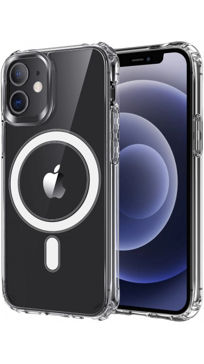 Hülle iPhone 12 Pro Max - MagSafe kompatibel Gummi transparent TPU Silikon