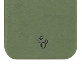 Hülle iPhone 13 Pro Max - NOPAAL veganes Kaktusleder pampasgrün