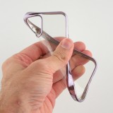 Hülle iPhone 12 / 12 Pro - Electroplate lila