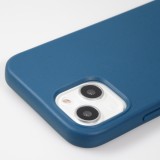 iPhone 16e Case Hülle - Bio Eco-Friendly Vegan mit Handykette Necklace blau