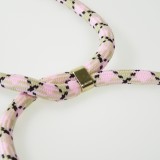 Samsung Galaxy S24+ Case Hülle - Bio Eco-Friendly Vegan mit Handykette Necklace - Rosa