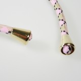 Samsung Galaxy S24+ Case Hülle - Bio Eco-Friendly Vegan mit Handykette Necklace - Rosa