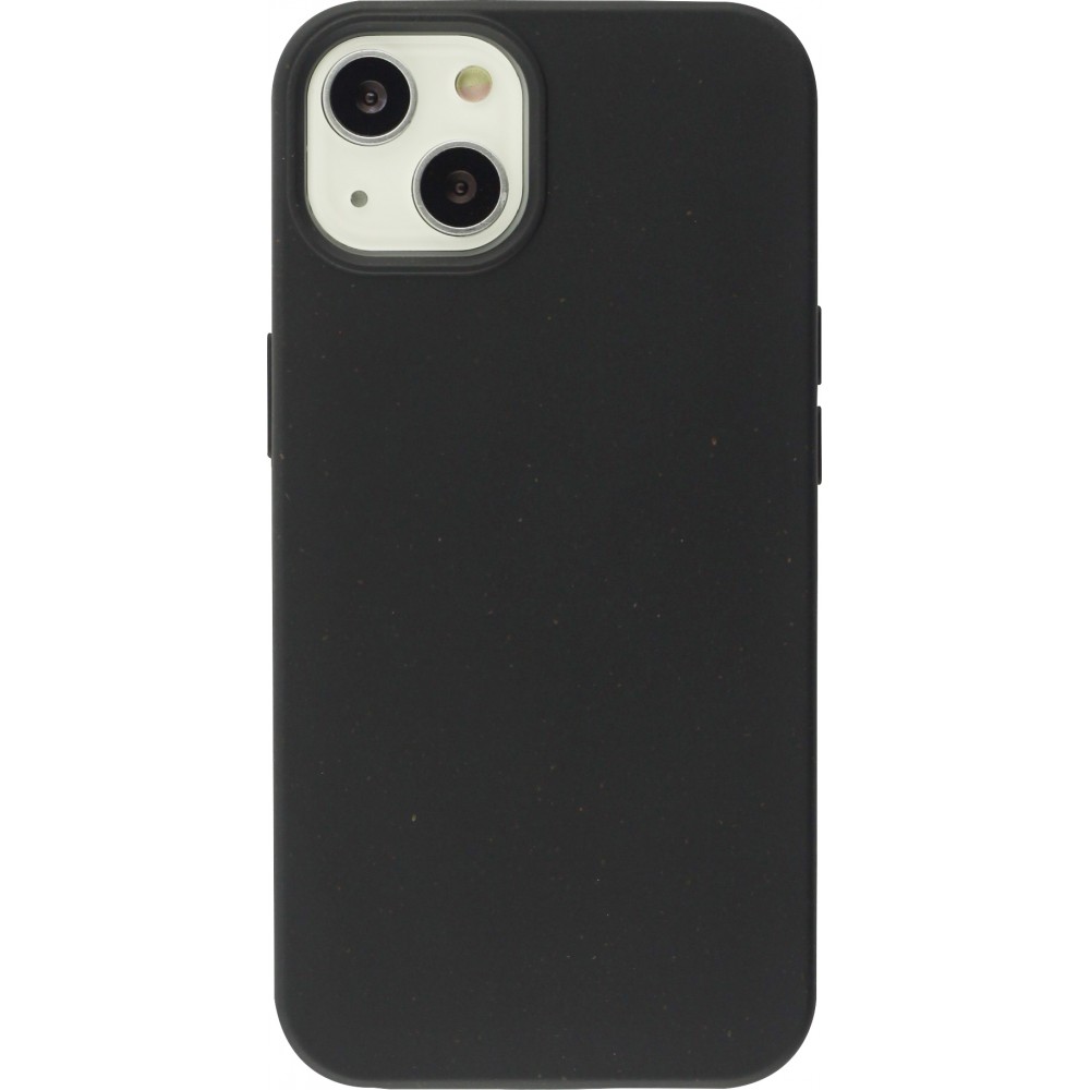 Coque iPhone 13 - Bio Eco-Friendly biodégradable écologique nature - Noir