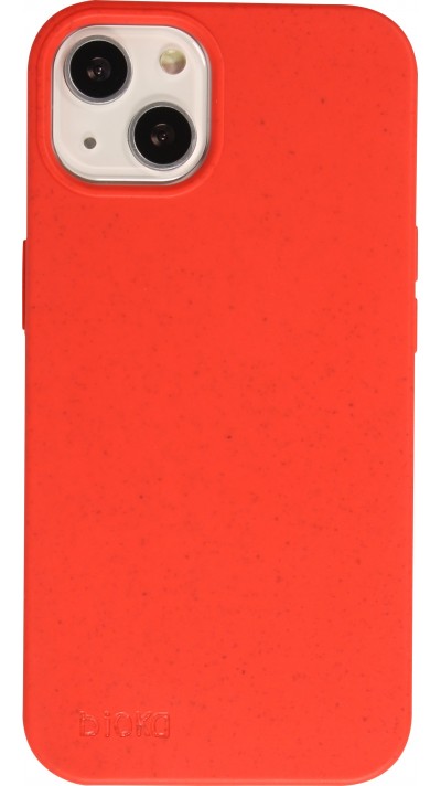 Hülle iPhone 13 - Bioka Biologisch Abbaubar Eco-Friendly Kompostierbar - Rot