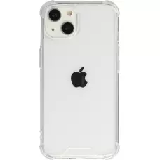 Coque iPhone 14 - Bumper Glass Hybrid TPU silicone anti-choc - Transparent