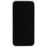 Coque iPhone 14 - Bumper Glass Hybrid TPU silicone anti-choc - Transparent