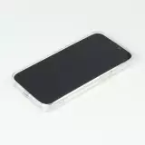 Coque iPhone 14 - Bumper Glass Hybrid TPU silicone anti-choc - Transparent