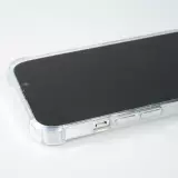 Coque iPhone 14 - Bumper Glass Hybrid TPU silicone anti-choc - Transparent
