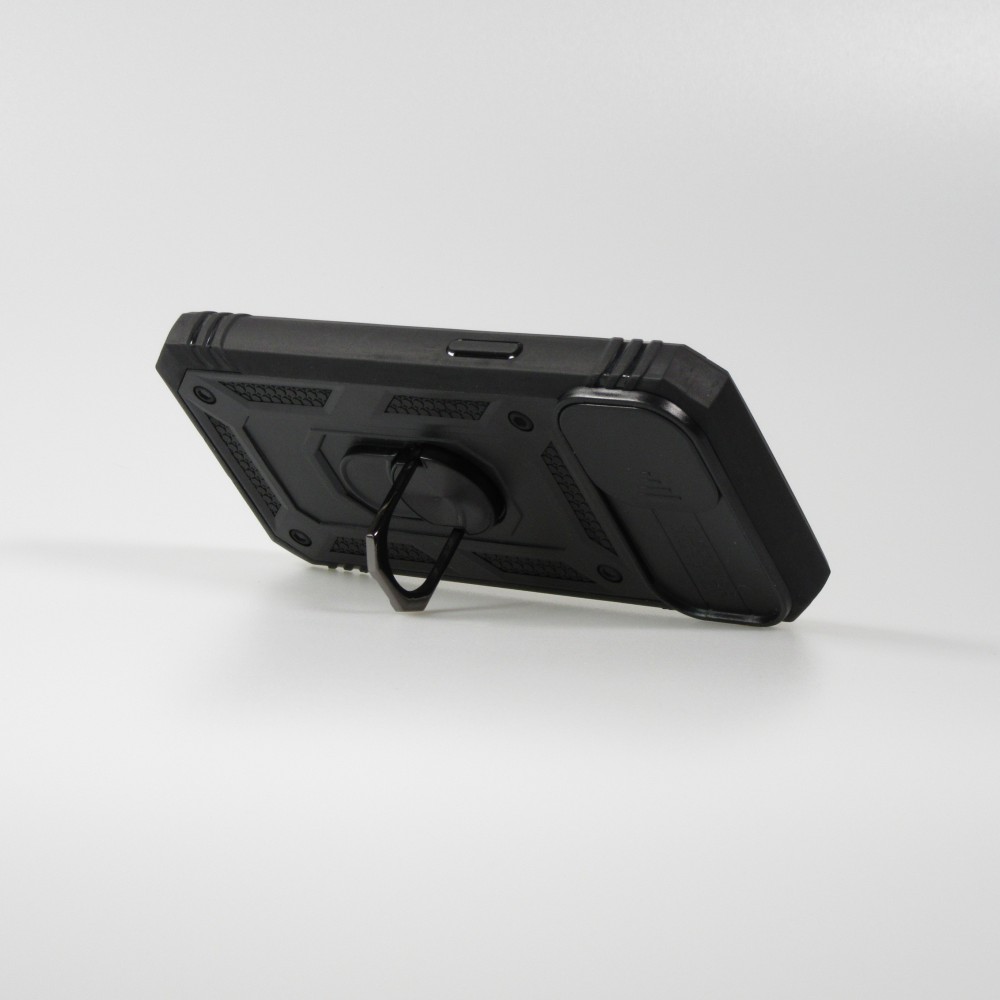 iPhone 16e Case Hülle - Full Body Armor Military-Grade - Schwarz