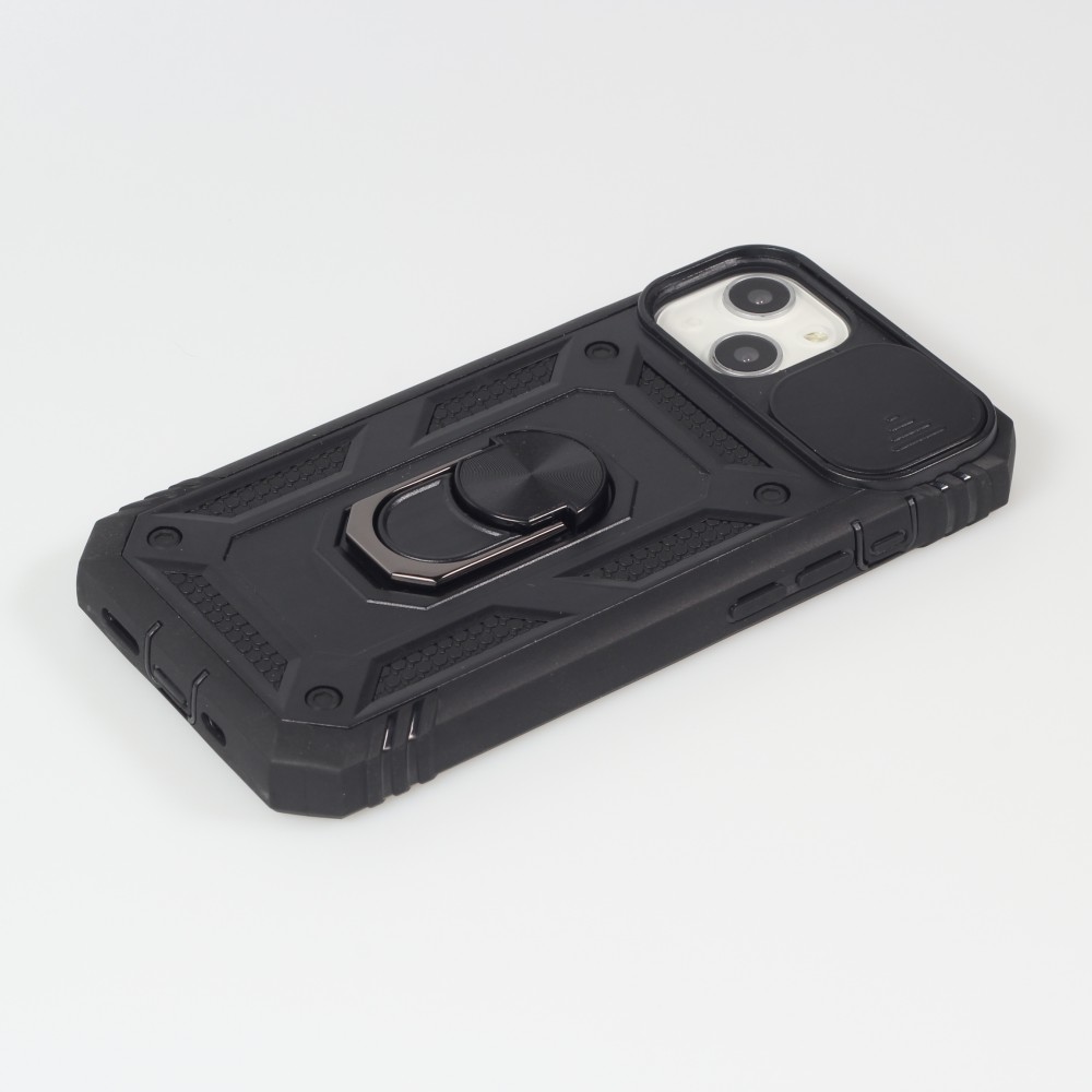 iPhone 13 mini Case Hülle - Full Body Armor Military-Grade - Schwarz