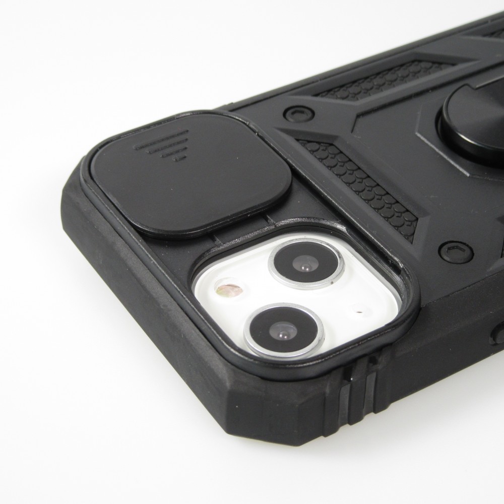 iPhone 16e Case Hülle - Full Body Armor Military-Grade - Schwarz