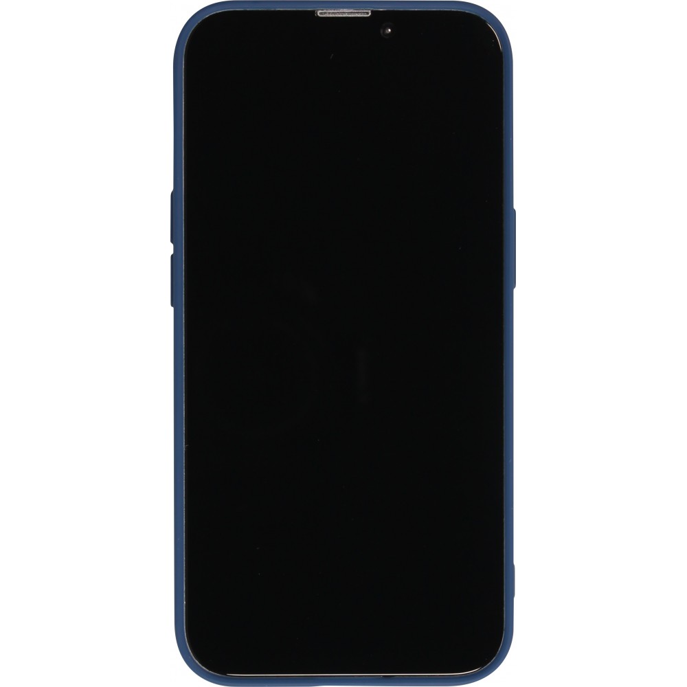 Hülle iPhone 16e - Gummi Herz blau