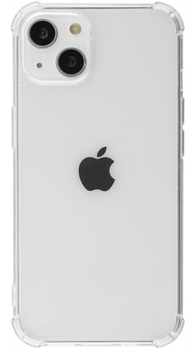 iPhone 14 Case Hülle - Gummi Transparent Gel Bumper mit extra Schutz für Ecken Antischock