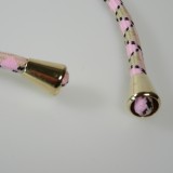 iPhone 16 Pro Case Hülle - Bio Eco-Friendly Vegan mit Handykette Necklace - Rosa