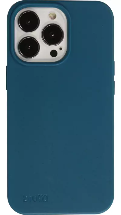 Hülle iPhone 14 Pro - Bioka Biologisch Abbaubar Eco-Friendly Kompostierbar blau
