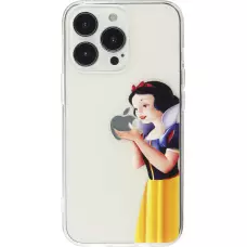 Coque iPhone 14 Pro Max - Gel cartoon Blanche neige