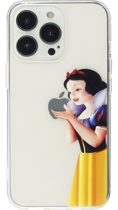iPhone 16 Pro Case Hülle - Gummi cartoon Schneewittchen