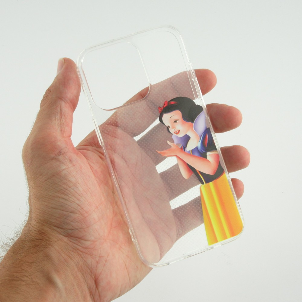 iPhone 14 Pro Max Case Hülle - Gummi Cartoon Schneewittchen