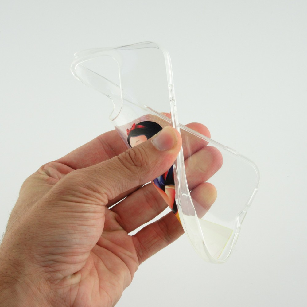 iPhone 14 Pro Max Case Hülle - Gummi Cartoon Schneewittchen
