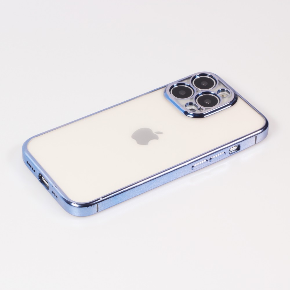 iPhone 13 Pro Max Case Hülle - Electroplate - Blau