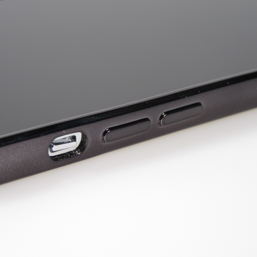 Hülle iPhone 14 Pro Max - Electroplate - Schwarz