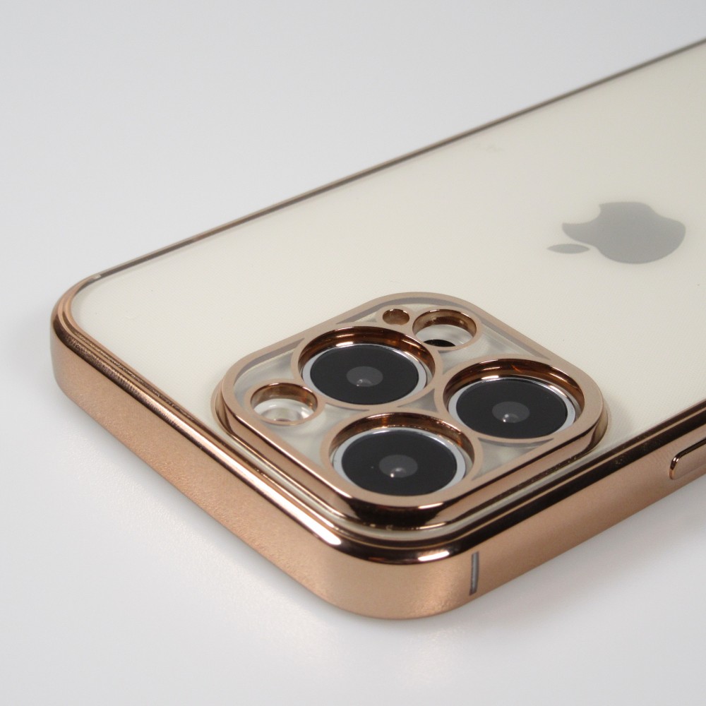 Hülle iPhone 14 Pro - Electroplate - Gold