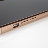 Hülle iPhone 14 Pro - Electroplate - Gold