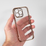 Hülle iPhone 14 Pro - Electroplate - Gold