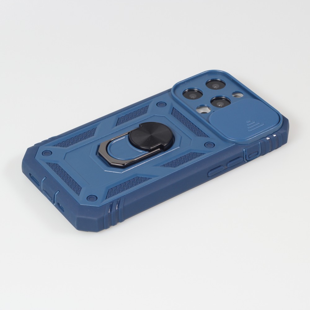 iPhone 13 Pro Case Hülle - Full Body Armor Military-Grade - Blau