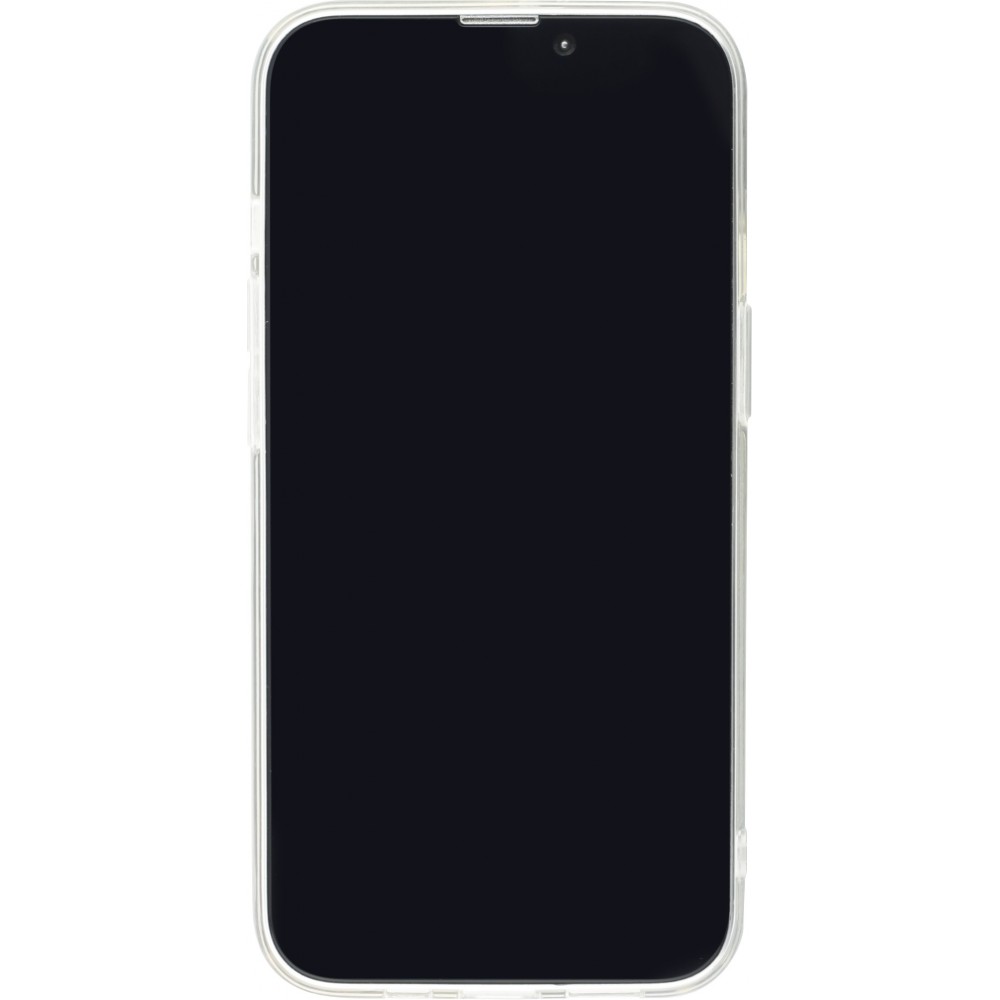 iPhone 16e Case Hülle - Gummi kleines Herz - Schwarz