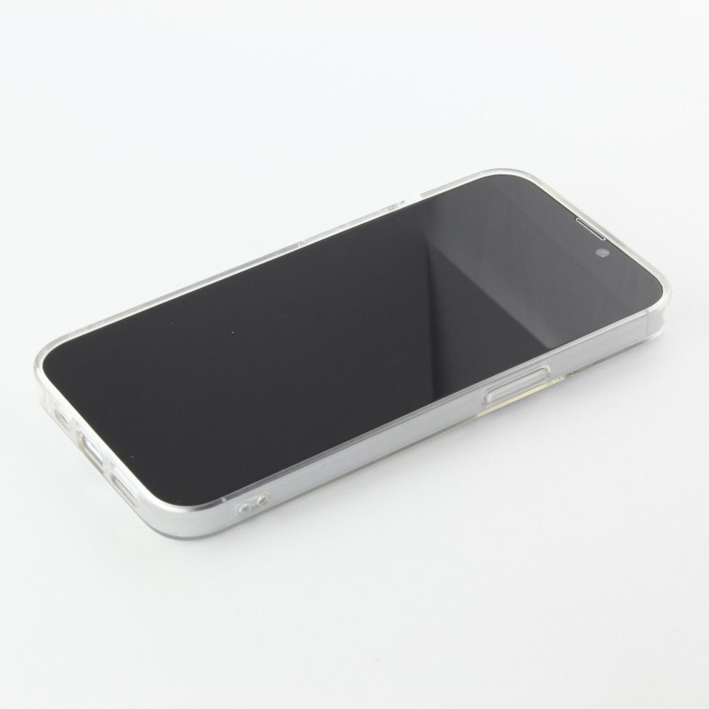 iPhone 16e Case Hülle - Gummi kleines Herz - Schwarz