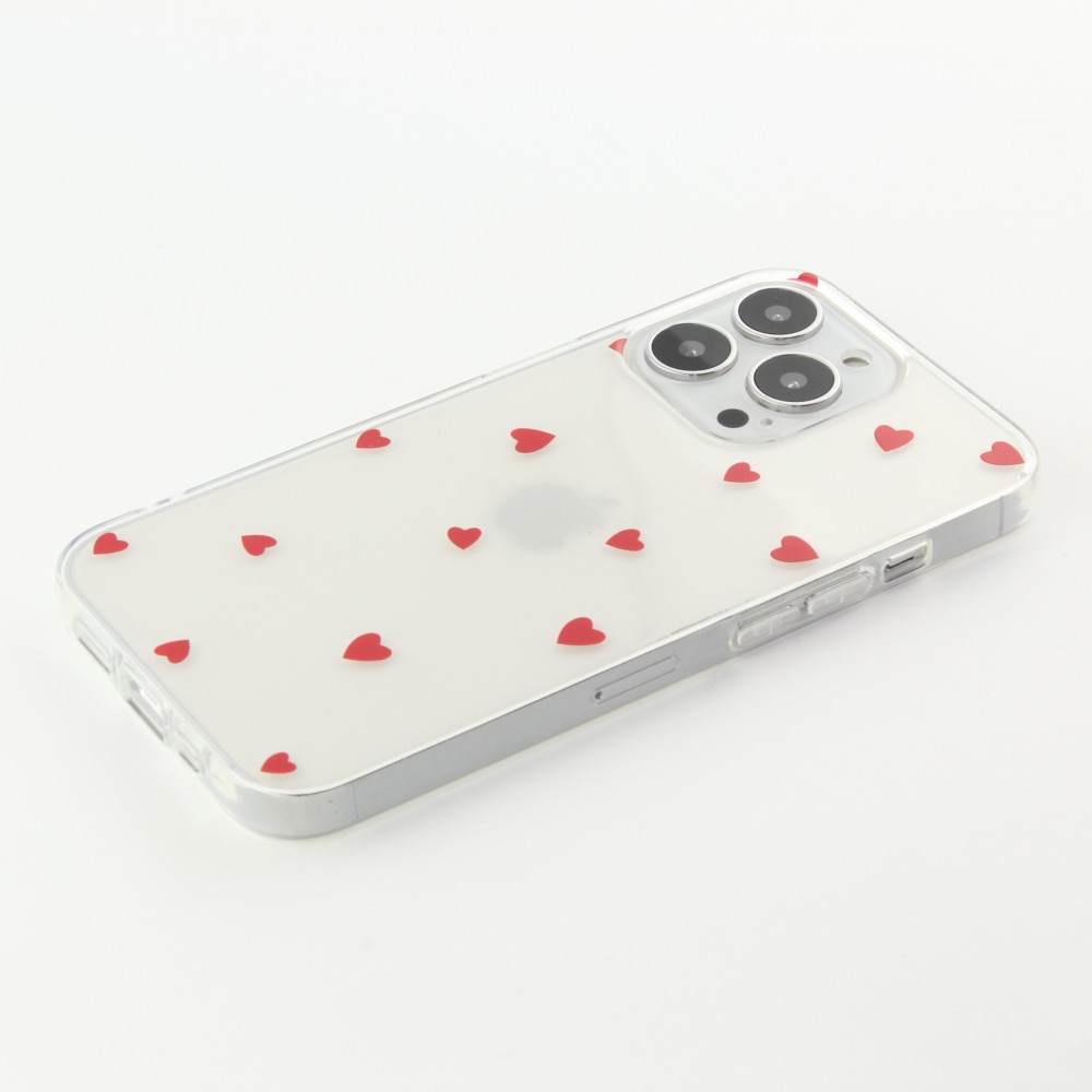 iPhone 16e Case Hülle - Gummi kleines Herz