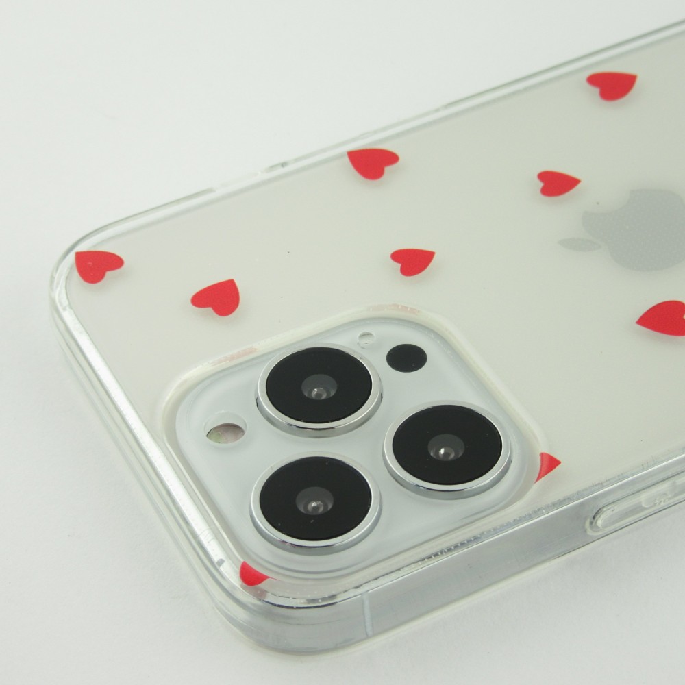 iPhone 16e Case Hülle - Gummi kleines Herz