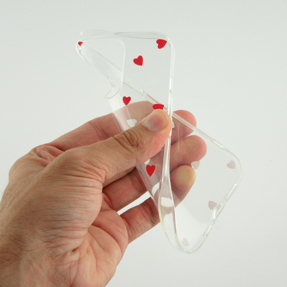 iPhone 16e Case Hülle - Gummi kleines Herz