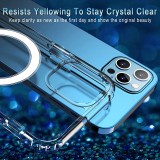 Hülle iPhone 16e - MagSafe kompatibel Gummi transparent TPU Silikon