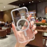 Hülle iPhone 16e - MagSafe kompatibel Gummi transparent TPU Silikon