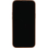 iPhone 15 Pro Max Case Hülle - Silikon Mat - Braun