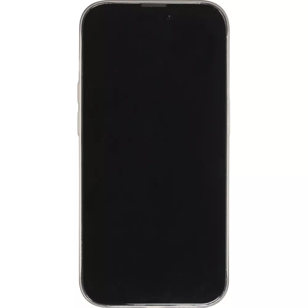 Coque iPhone 14 Pro Max - plastique ultra fin semi-transparent mat - Gris