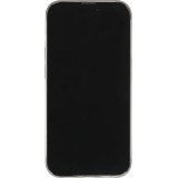 iPhone 14 Pro Max Case Hülle - Plastik ultra dünn semi-transparent matt - Grau