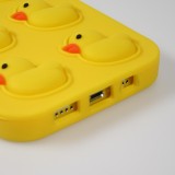 Coque iPhone 13 Pro Max - Silicone jeu éclate bulles anti-stress canards