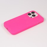Coque iPhone 13 Pro - Soft Touch - Rose foncé