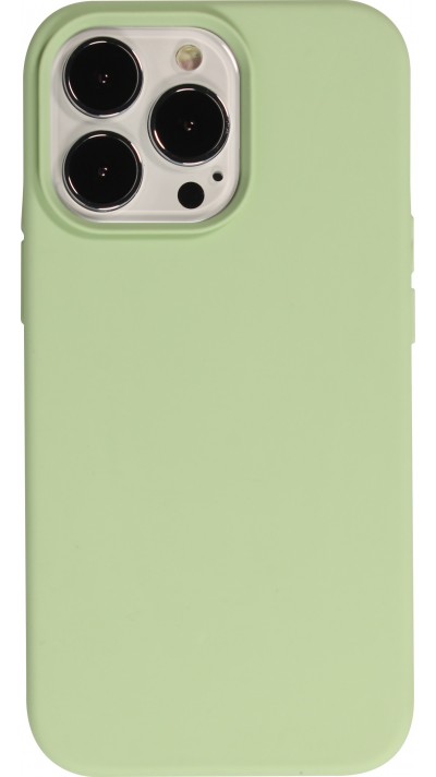 iPhone 15 Pro Case Hülle - Soft Touch - Hellgrün