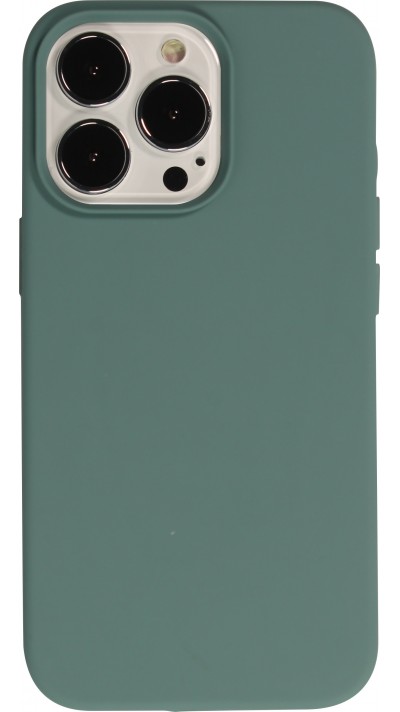 iPhone 15 Pro Case Hülle - Soft Touch - Dunkelgrün