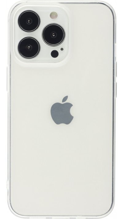 iPhone 14 Pro Max Case Hülle - Ultra-thin Gummi Transparent 0.8 mm Gel-Silikon Superdünn und flexibel