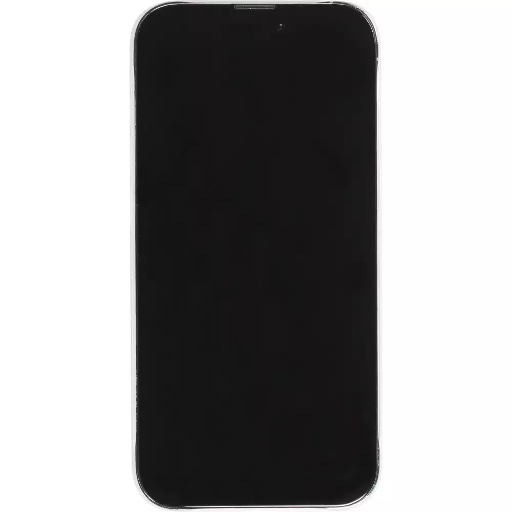 Coque iPhone 14 Pro Max - plastique ultra fin semi-transparent mat - Blanc